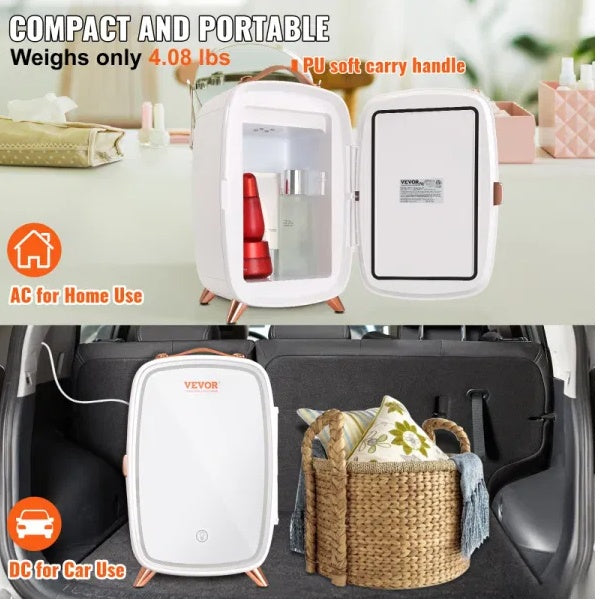 Vevor Mini Fridge For Bedroom or Makeup/Vanity
