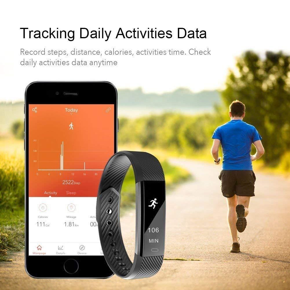 SmartFit Slim Activity and Sleep Tracker/Monitor Smart Watch