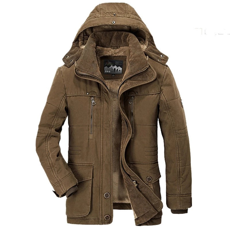 Men's Hooded Parka w/ fleece
