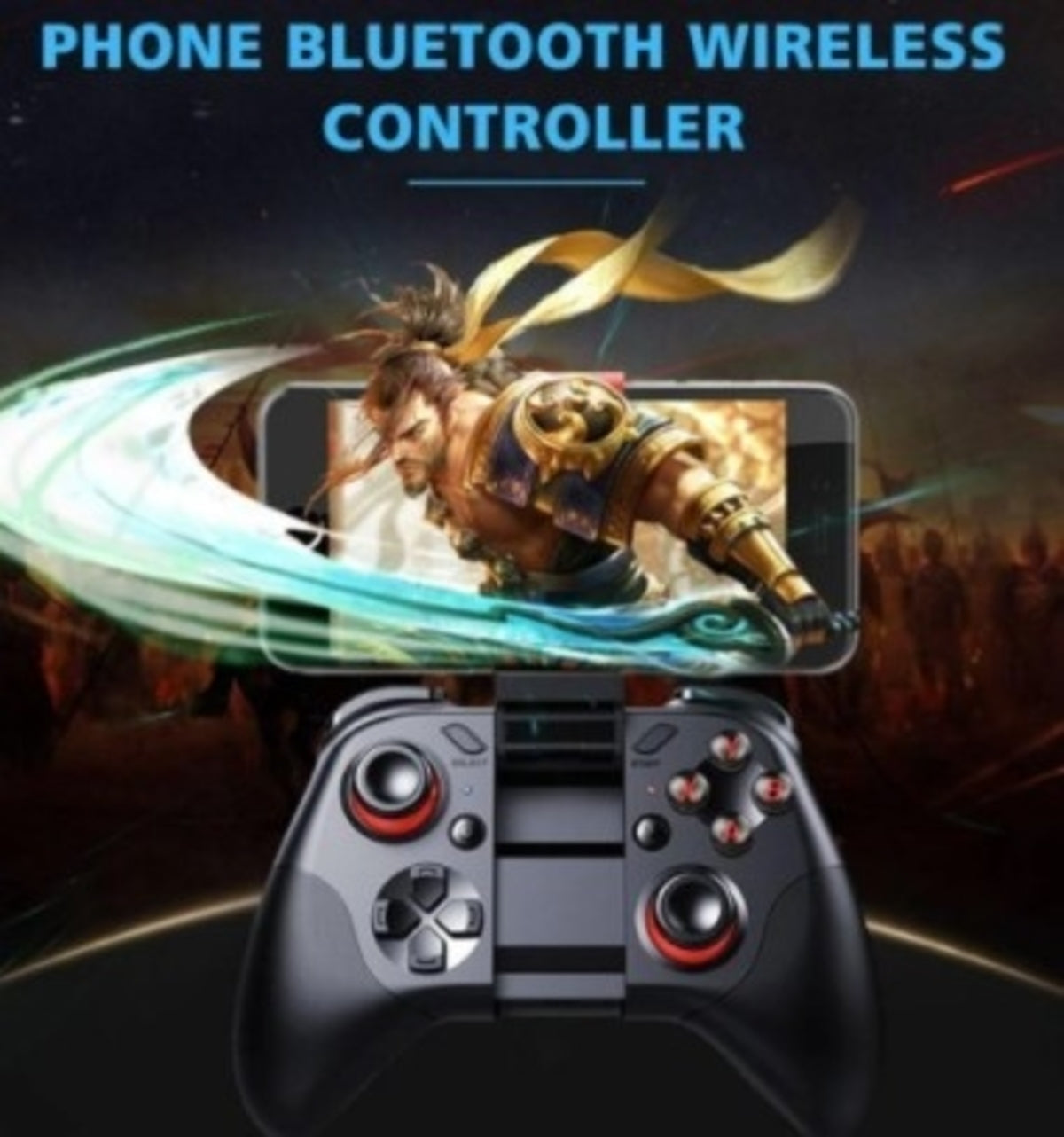 VR Gaming Headset with Bluetooth Gaming Controller