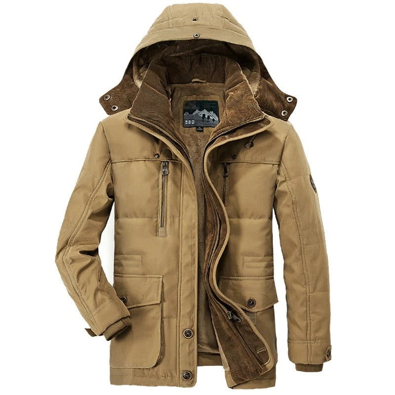 Men's Hooded Parka w/ fleece