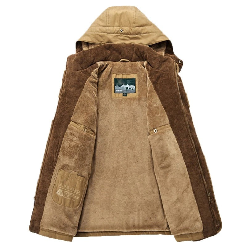Men's Hooded Parka w/ fleece