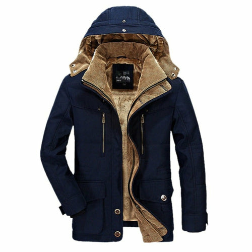 Men's Hooded Parka w/ fleece