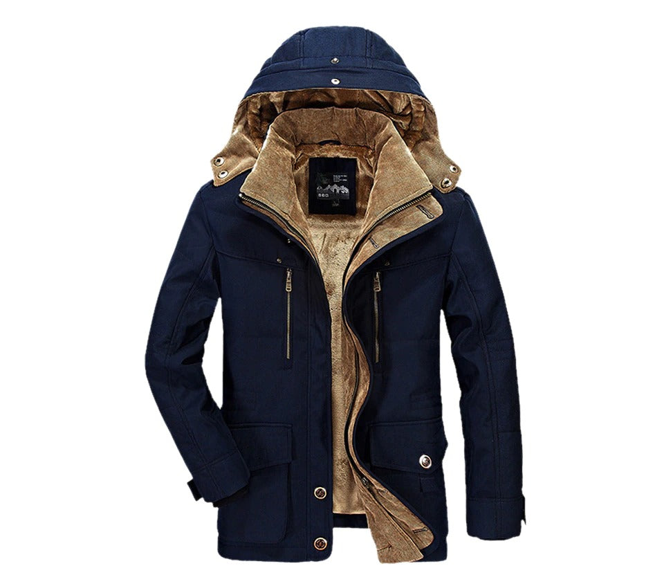 Men's Hooded Parka w/ fleece