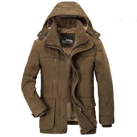 Men's Hooded Parka w/ fleece